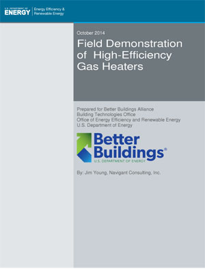 DOE Study Of High Energy Efficiency Gas Heaters - Cambridge Air Solutions